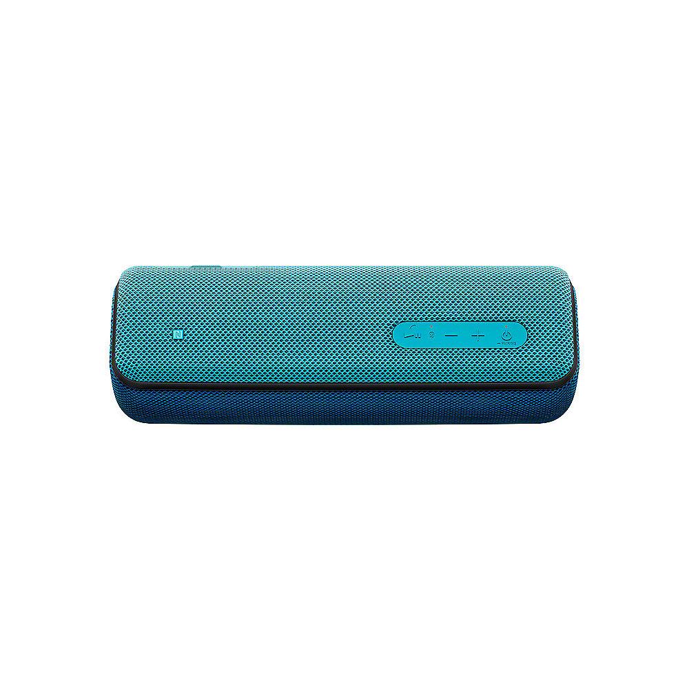 Sony SRS-XB31 tragbarer Lautsprecher wasserabweisend, NFC, Bluetooth LED blau