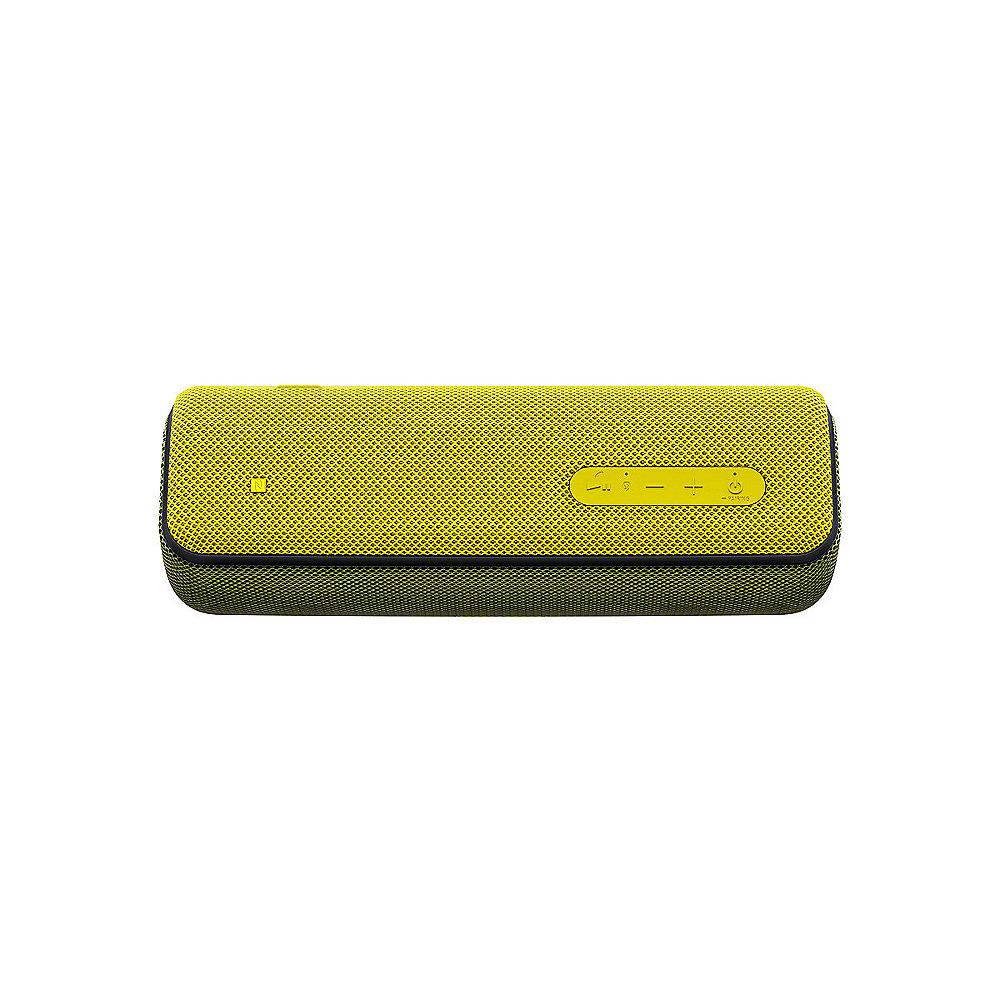 Sony SRS-XB31 tragbarer Lautsprecher wasserabweisend, NFC, Bluetooth LED gelb