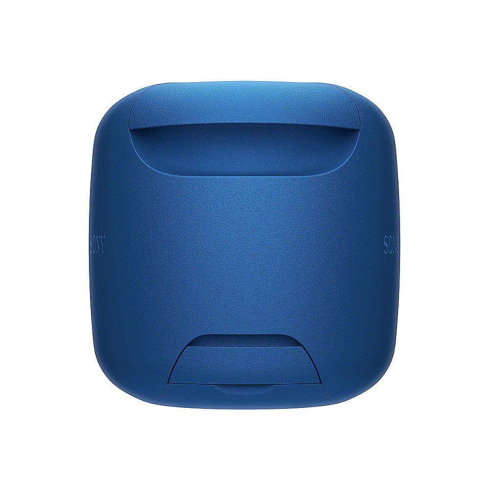 Sony SRS-XB501 Bluetooth Lautsprecher spritzwassergeschützt Lichteffekt blau