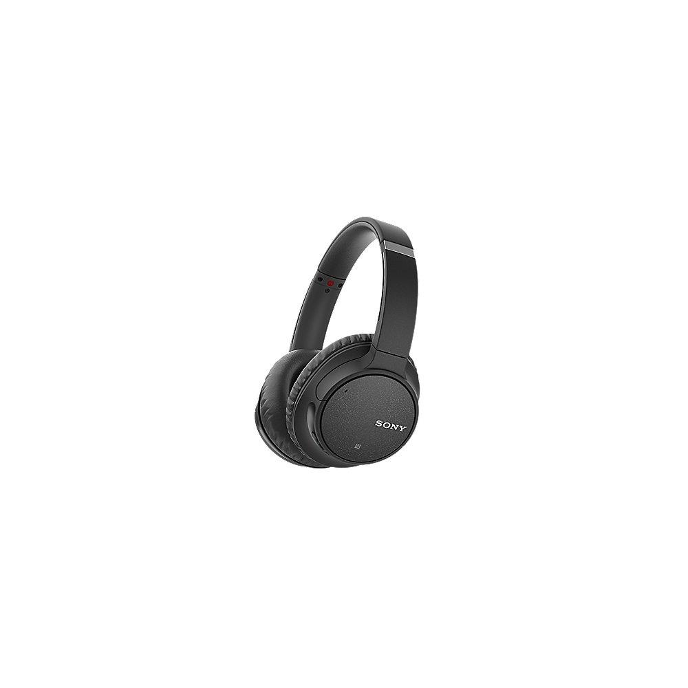 Sony WH-CH700N Over Ear Kopfhörer kabellos BT NC NFC Voice Assistent schwarz