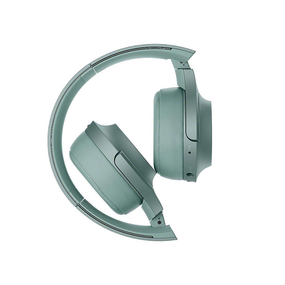 Sony WH-H800 Bluetooth On Ear Kopfhörer NFC faltbar grün