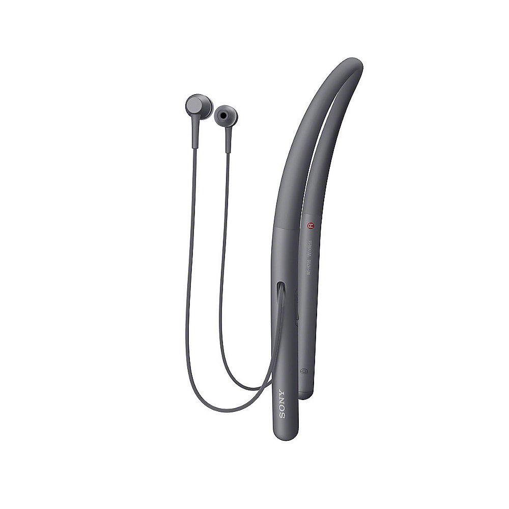 Sony WI-H700 Bluetooth In Ear Kopfhörer Neckband NFC Headset Schwarz