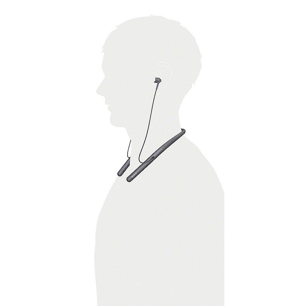 Sony WI-H700 Bluetooth In Ear Kopfhörer Neckband NFC Headset Schwarz