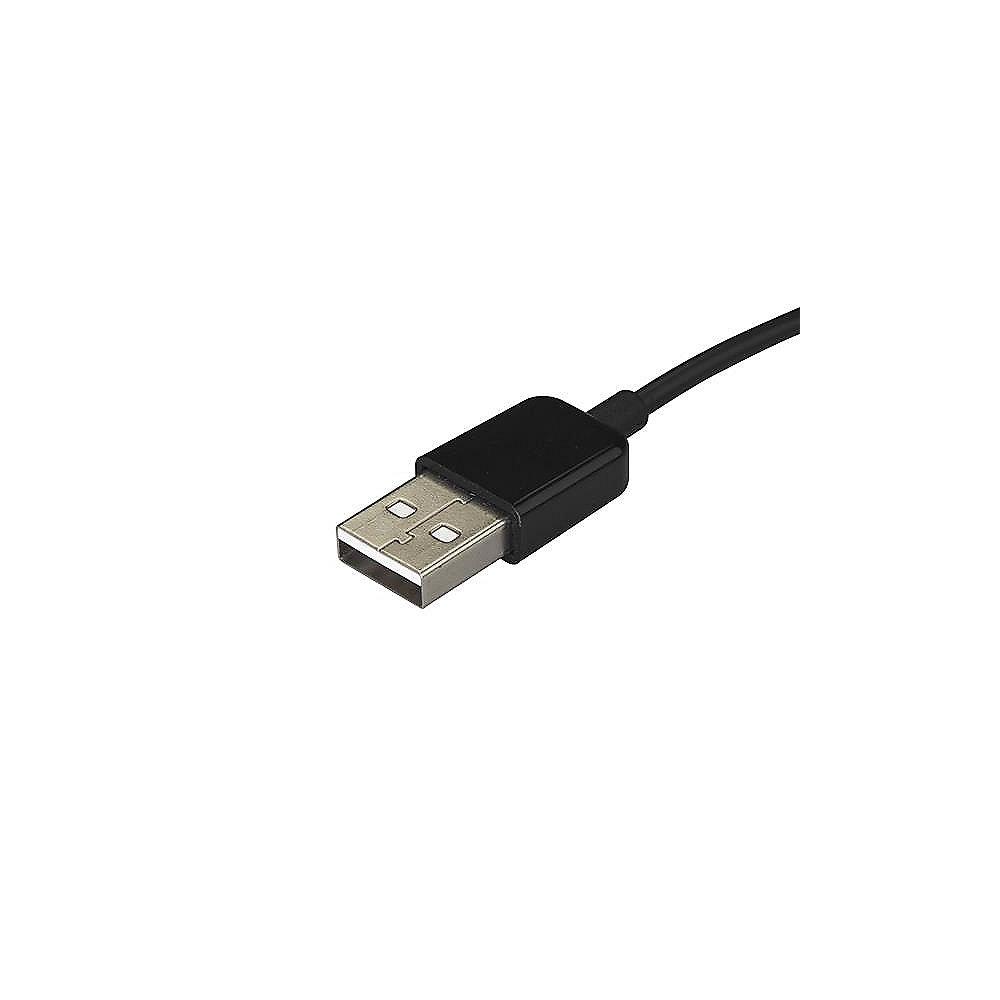 Startech DVI Adapter DVI zu DisplayPort   USB-A Strom St./Bu. schwarz