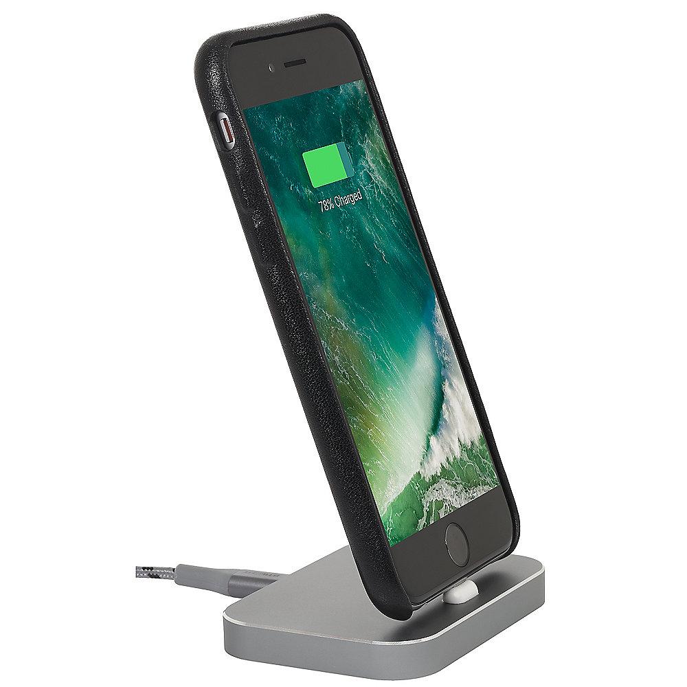 StilGut Airdock iPhone Dockingstation, spacegrey, StilGut, Airdock, iPhone, Dockingstation, spacegrey