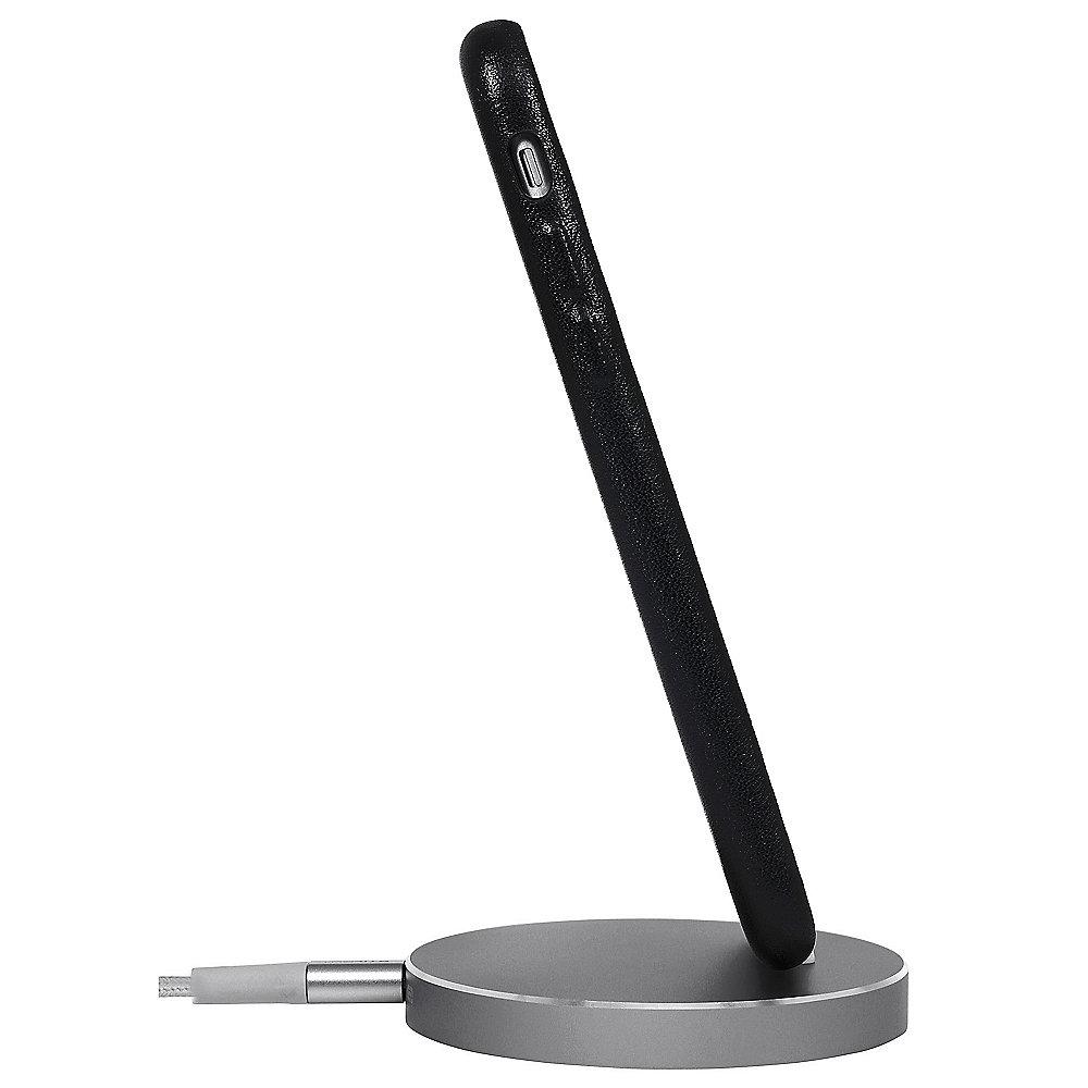 StilGut Airdock Oval iPhone Dockingstation, spacegrey