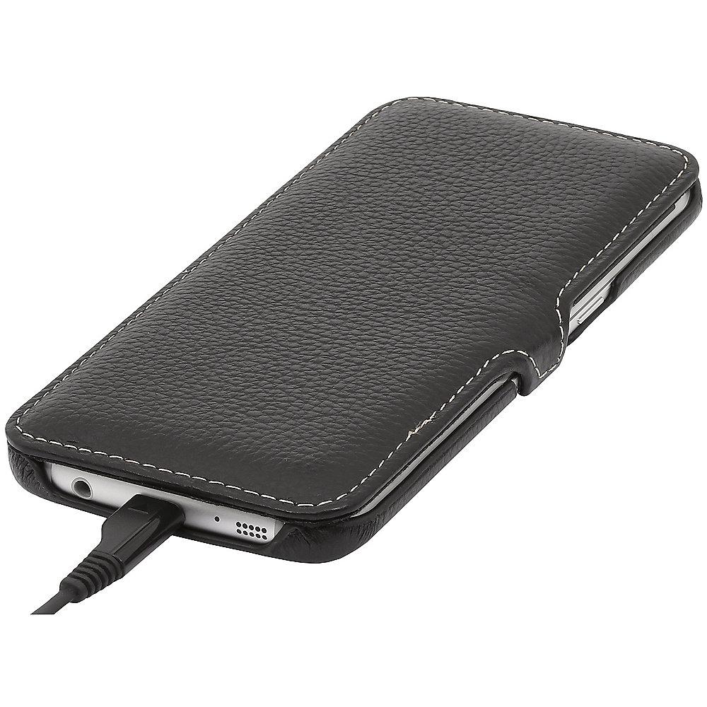 StilGut Book Type mit Clip für Samsung Galaxy S8 schwarz