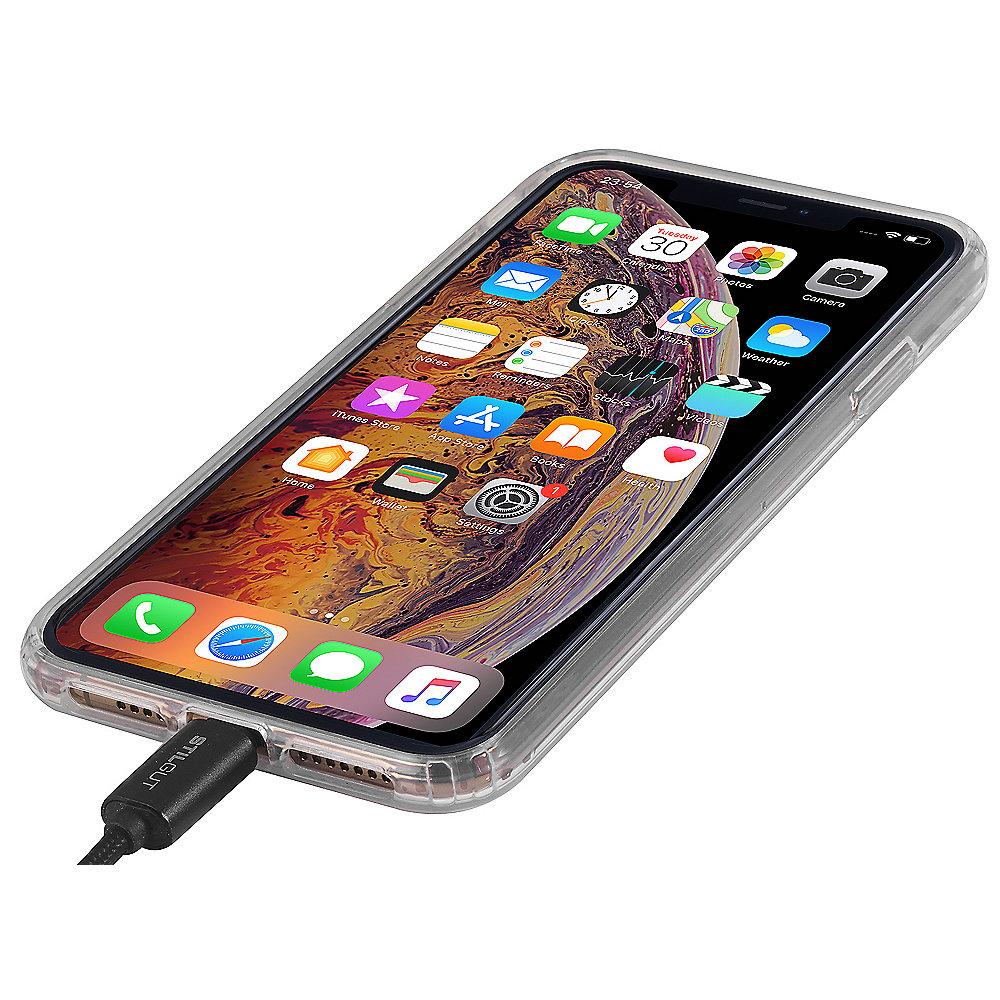 StilGut Bumper Hybrid Clear Case für Apple iPhone XS MAX transparent B07HNY4T9T