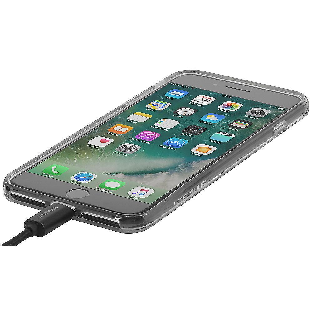 StilGut Hybrid Case für Apple iPhone 8 Plus transparent