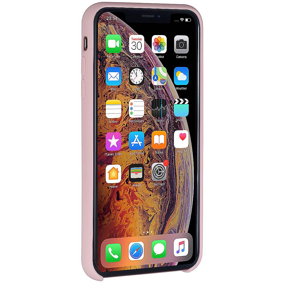 StilGut Liquid Silicon Case für Apple iPhone XS/ X sand pink B07GZ1D2KW