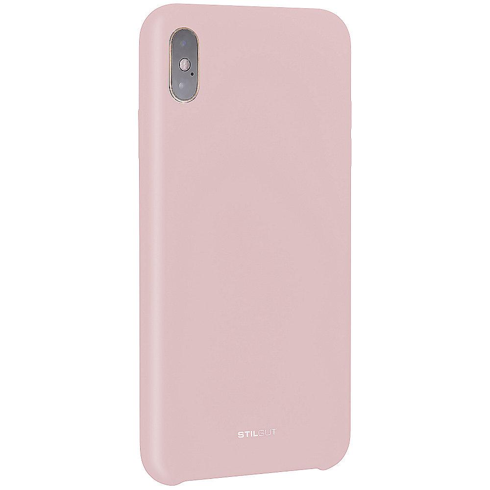 StilGut Liquid Silicon Case für Apple iPhone XS/ X sand pink B07GZ1D2KW