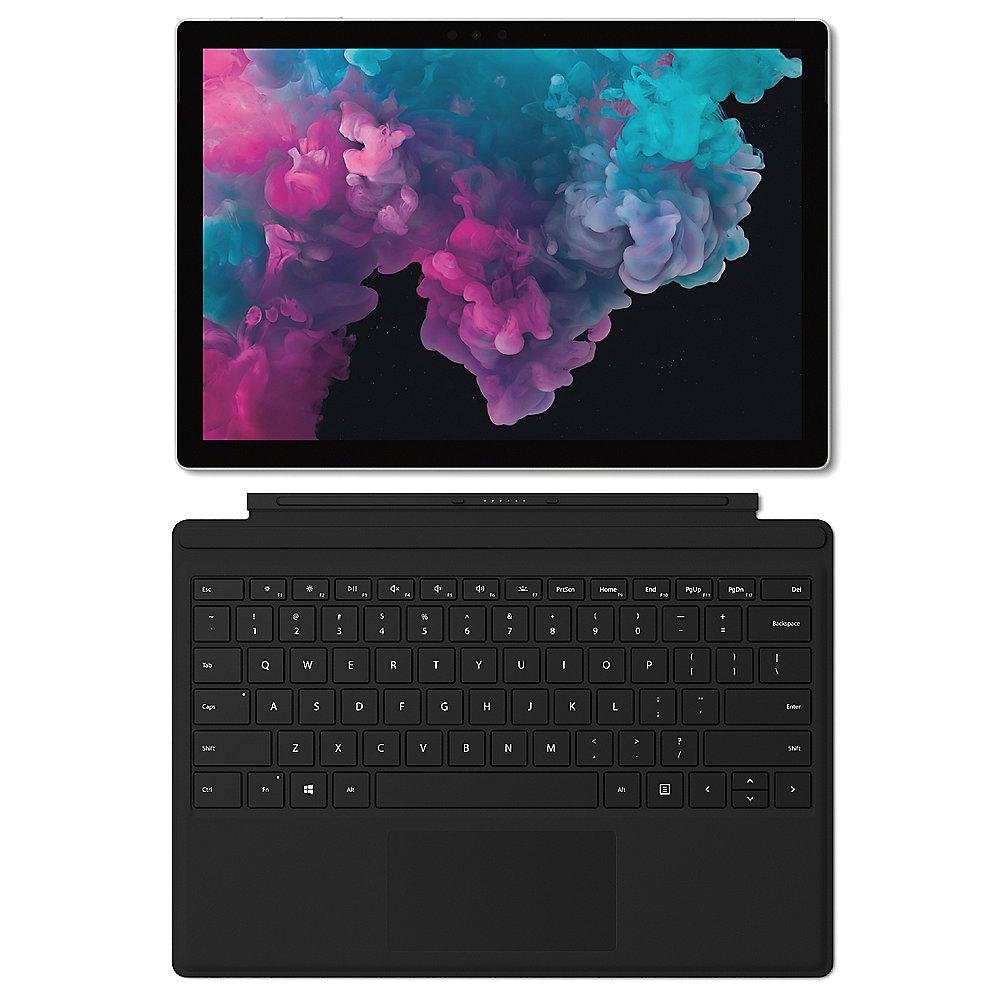 Surface Pro 6 12,3" QHD Platin i7 16GB/1TB SSD Win10 KJW-0003   TC Schwarz