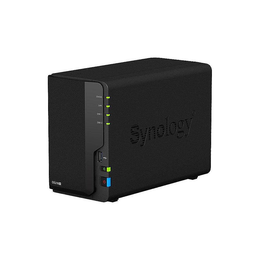 Synology DS218  NAS System 2-Bay 12TB inkl. 2x 6TB Seagate ST6000VN0033