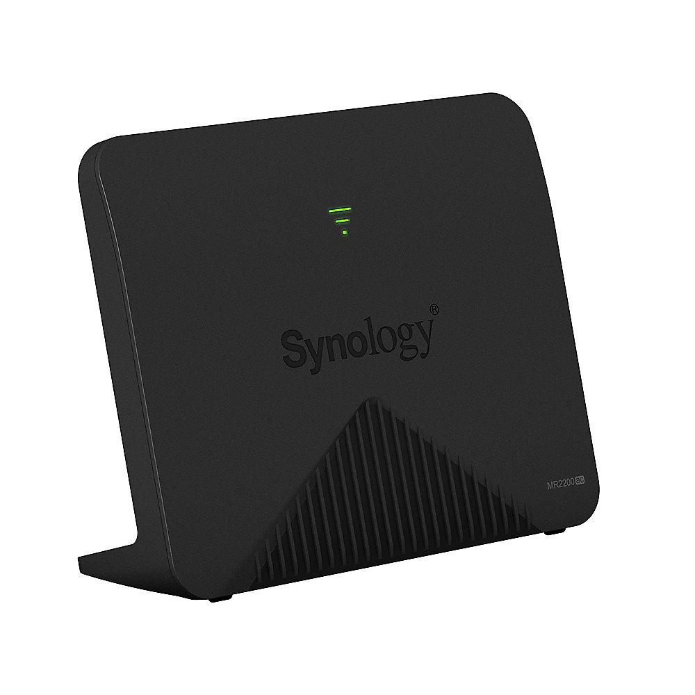 Synology MR2200ac 2,13 GBit/s TriBand WLAN Mesh-Router Doppelpack Bundle, Synology, MR2200ac, 2,13, GBit/s, TriBand, WLAN, Mesh-Router, Doppelpack, Bundle