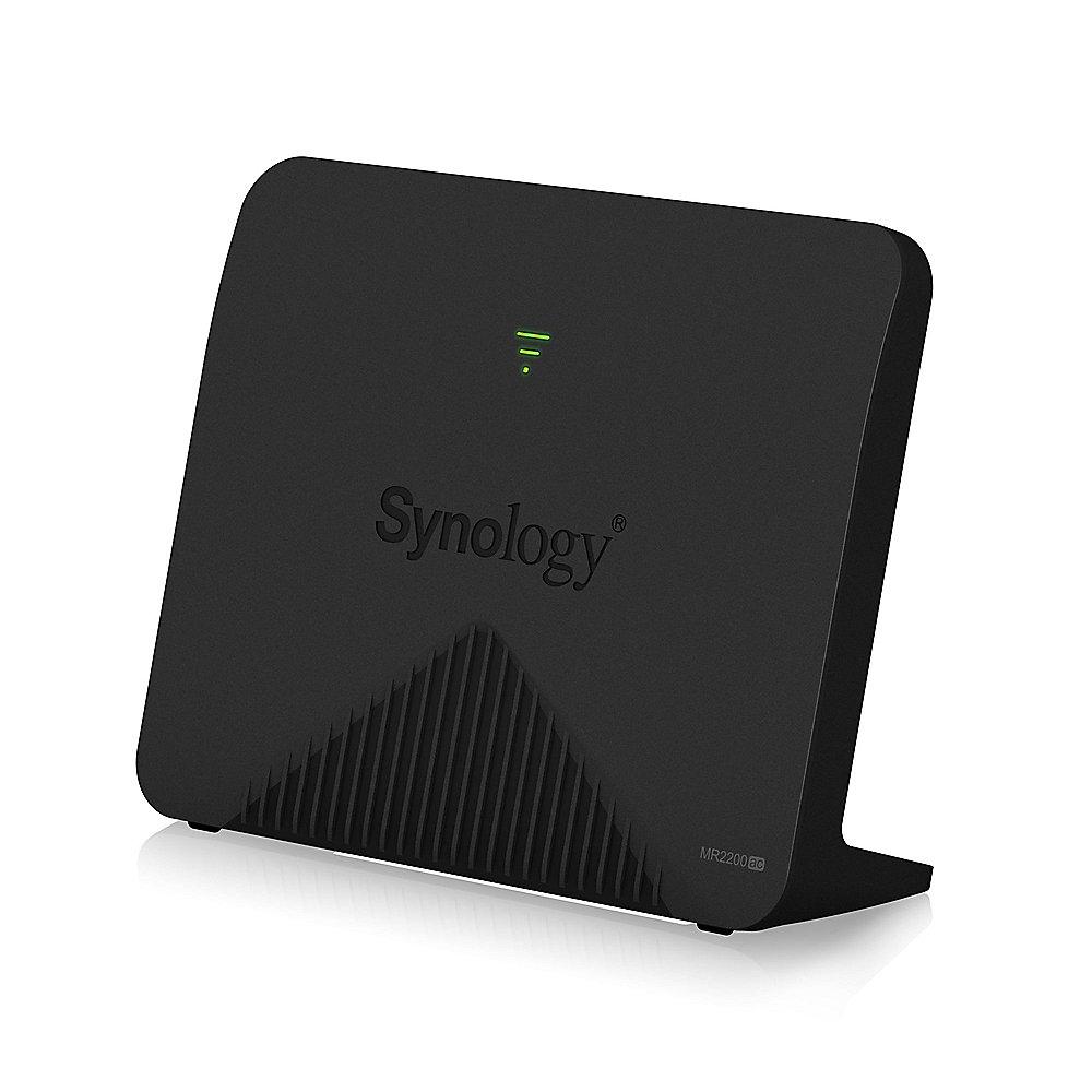 Synology MR2200ac 2,13 GBit/s TriBand WLAN Mesh-Router Doppelpack Bundle, Synology, MR2200ac, 2,13, GBit/s, TriBand, WLAN, Mesh-Router, Doppelpack, Bundle