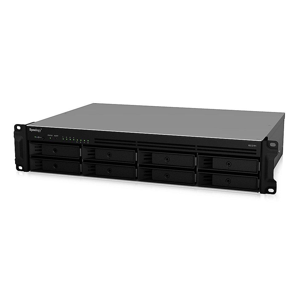 Synology Rackstation RS1219  NAS System 8-Bay - 5Jahre Garantie