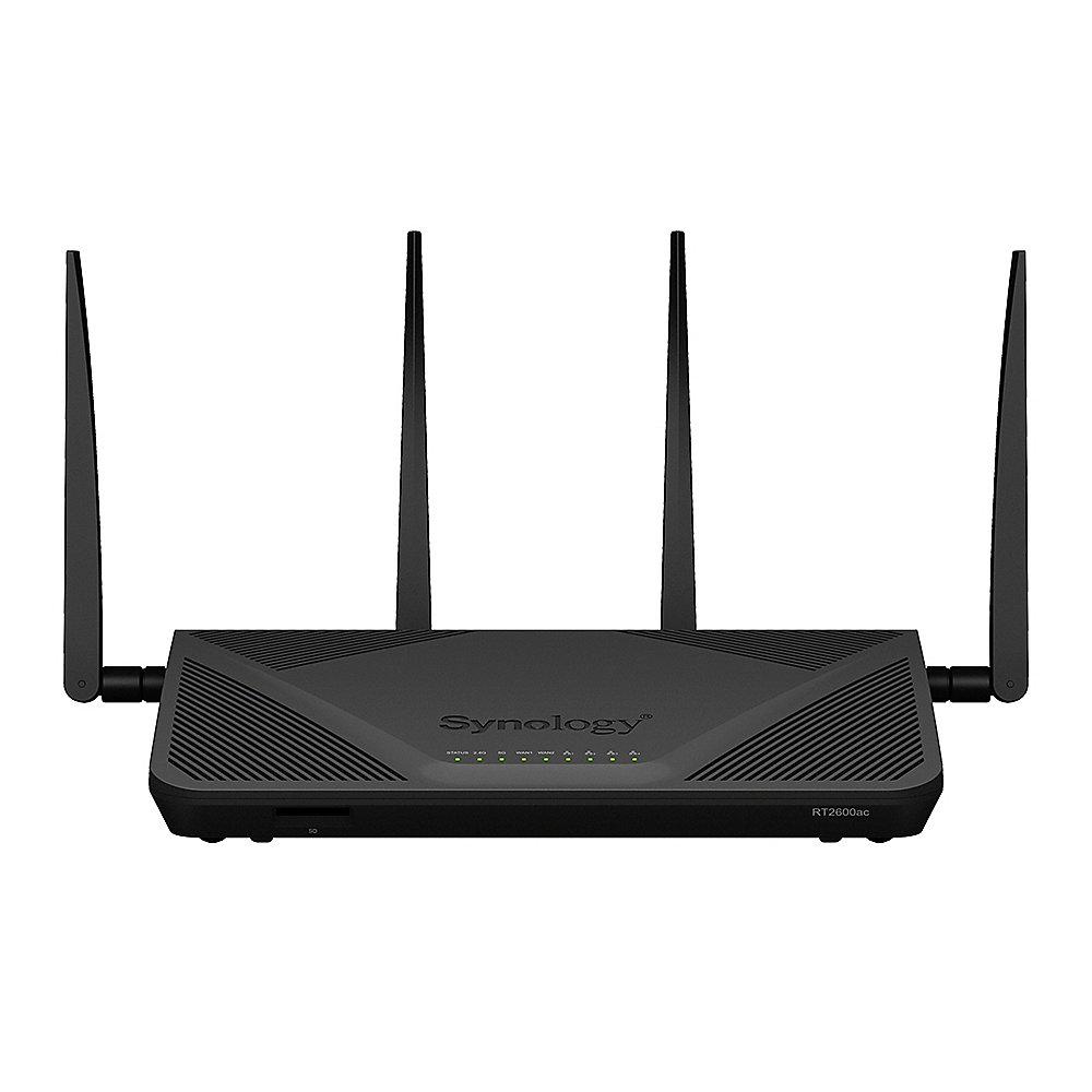 Synology RT2600AC 2600Mbit/s DualBand WLAN Router, Synology, RT2600AC, 2600Mbit/s, DualBand, WLAN, Router