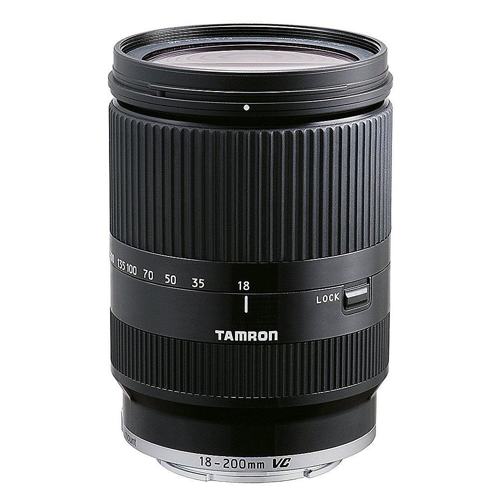 Tamron 18-200mm f/3.5-6.3 Di III VC Reise Zoom Objektiv schwarz für Sony E-Mount