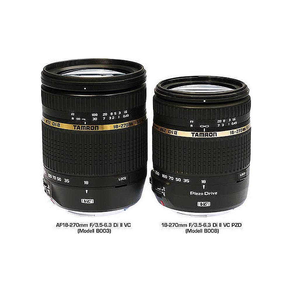 Tamron AF 18-270mm f/3.5-6.3 Di II VC PZD Reise Zoom Objektiv für Nikon