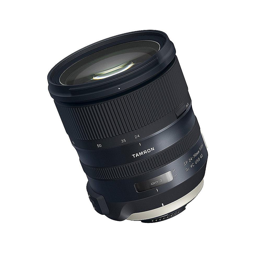 Tamron SP AF 24-70mm f/2.8 Di VC USD G2 Standard Zoom Objektiv für Nikon