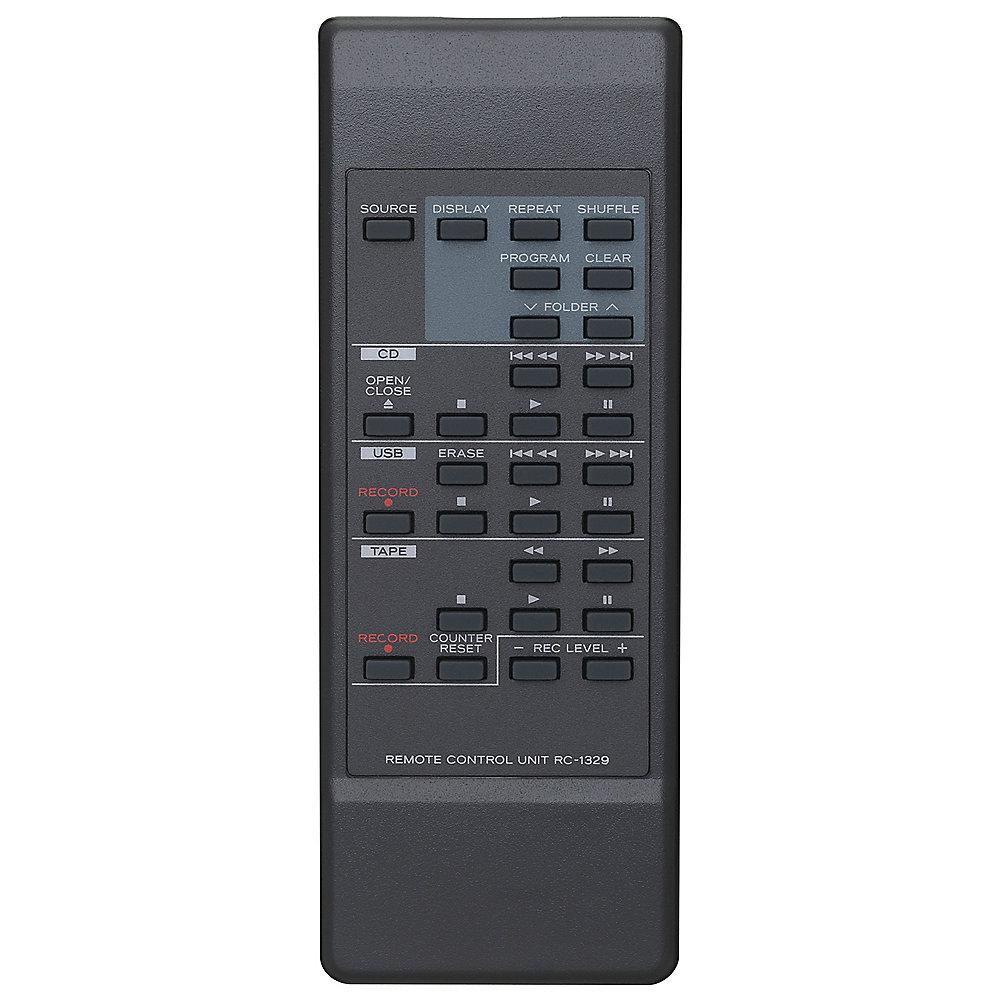 TEAC AD-850 Kassette /CD-Player System mit USB-Recording schwarz, TEAC, AD-850, Kassette, /CD-Player, System, USB-Recording, schwarz