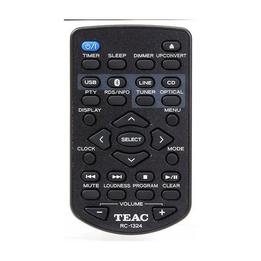 TEAC HR-X101DAB Micro-CD-Receiver   Lautsprecher DAB Bluetooth schwarz/kirsch
