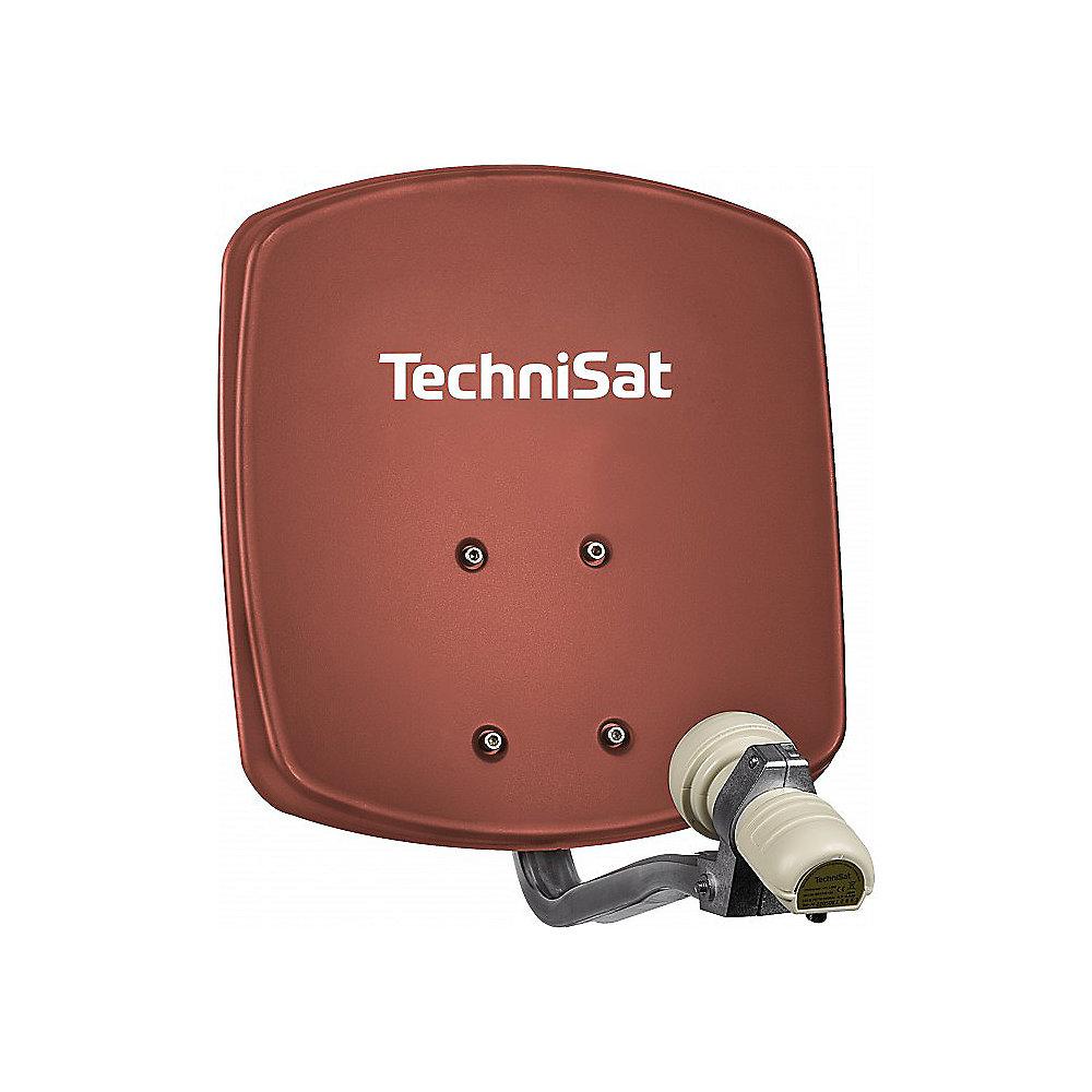 TechniSat DigiDish 33 mit Universal-Twin-LNB, rot