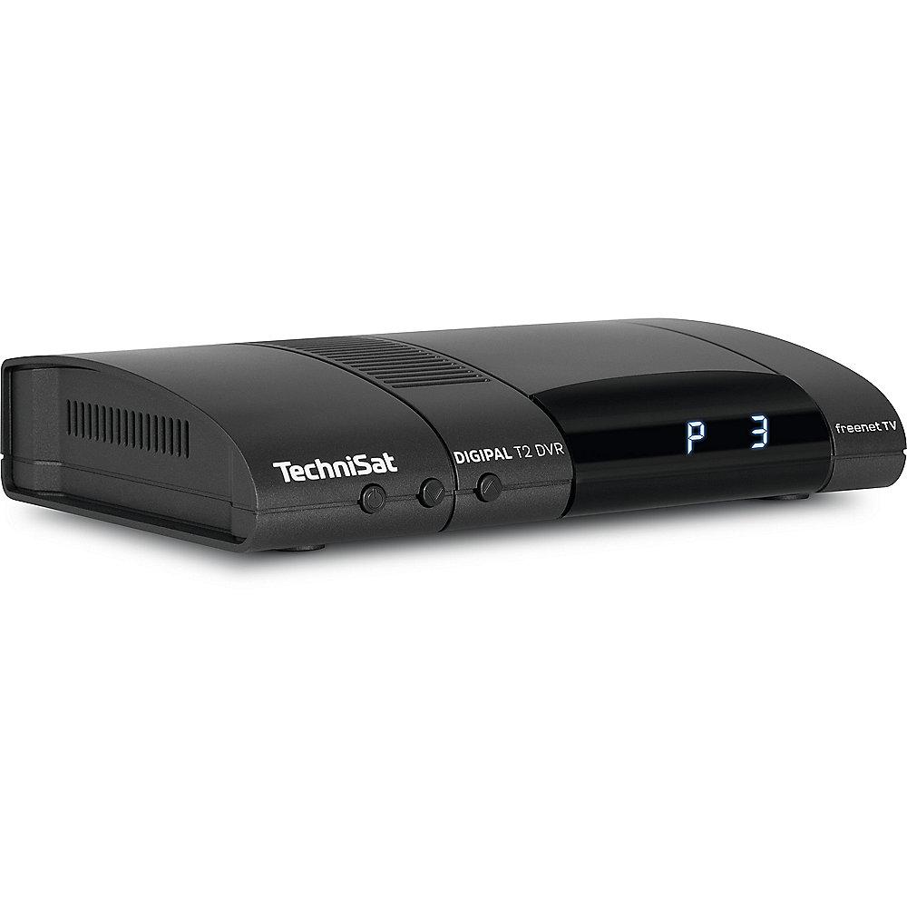 TechniSat Digipal T2 DVR DVB-T2HD Receiver schwarz Freenet TV, TechniSat, Digipal, T2, DVR, DVB-T2HD, Receiver, schwarz, Freenet, TV