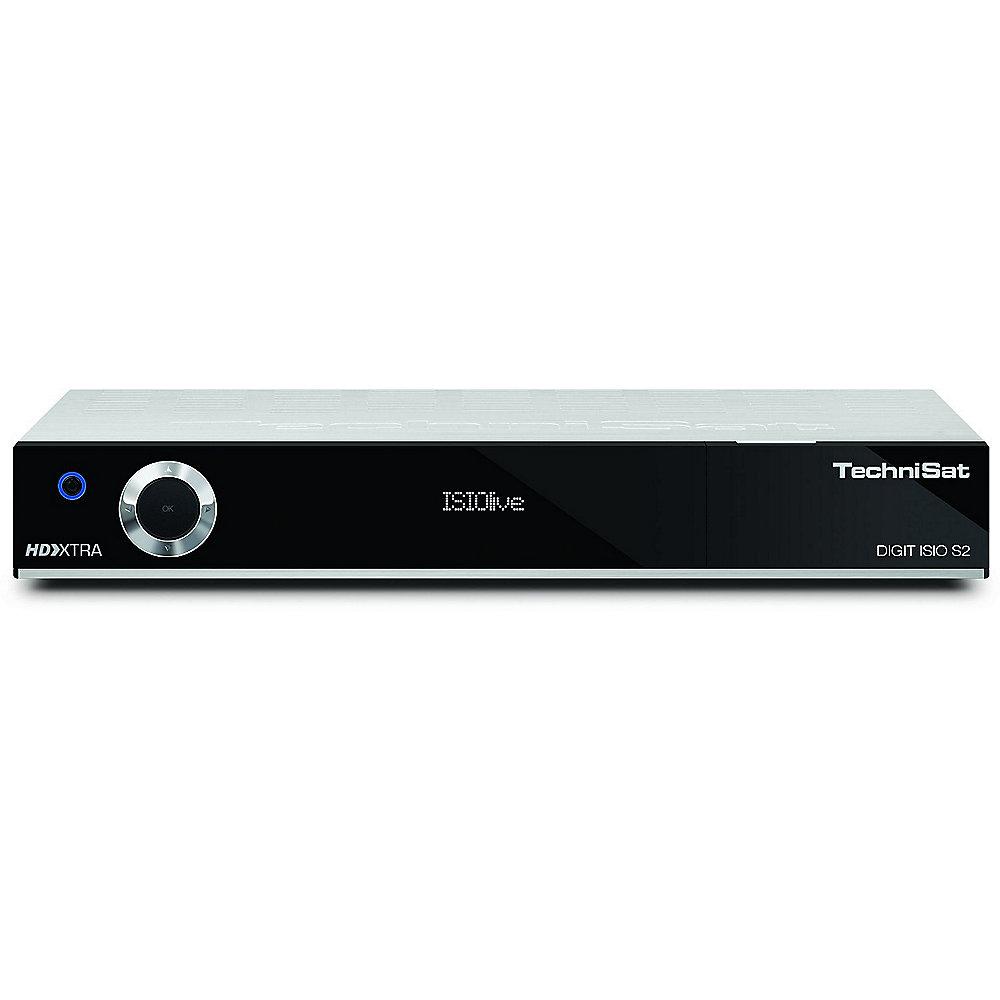 TechniSat Digit ISIO S2 - HDTV Twin-Satellitenreceiver Silber