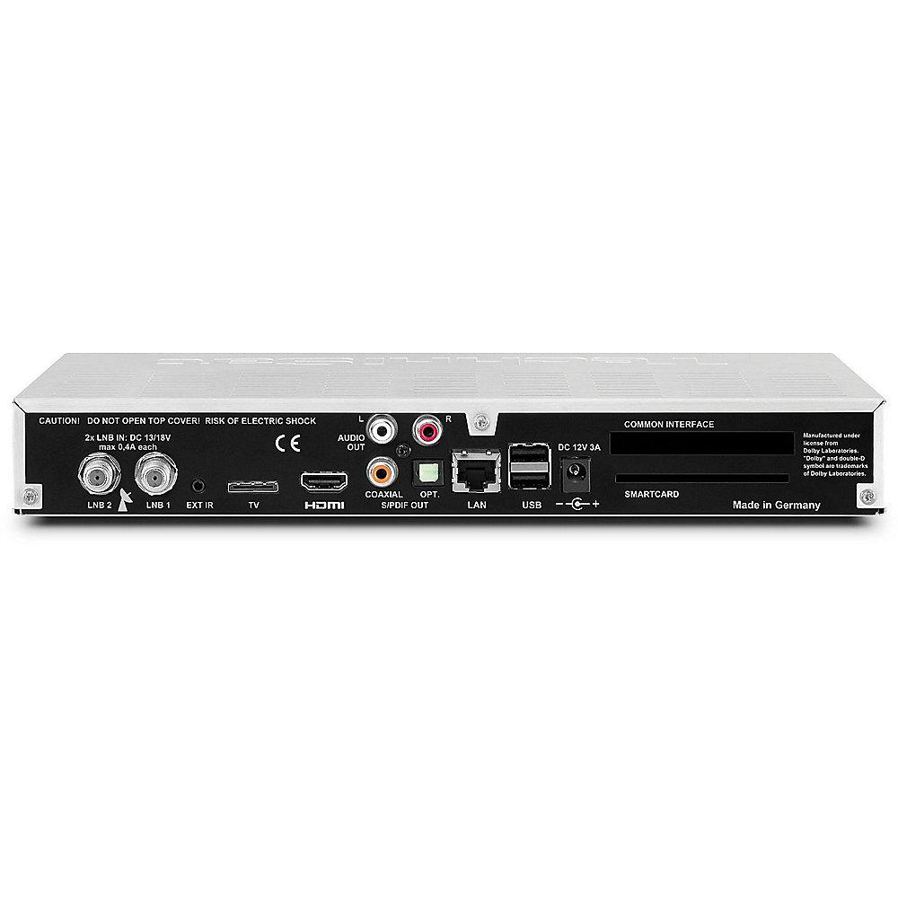 TechniSat Digit ISIO S2 - HDTV Twin-Satellitenreceiver Silber