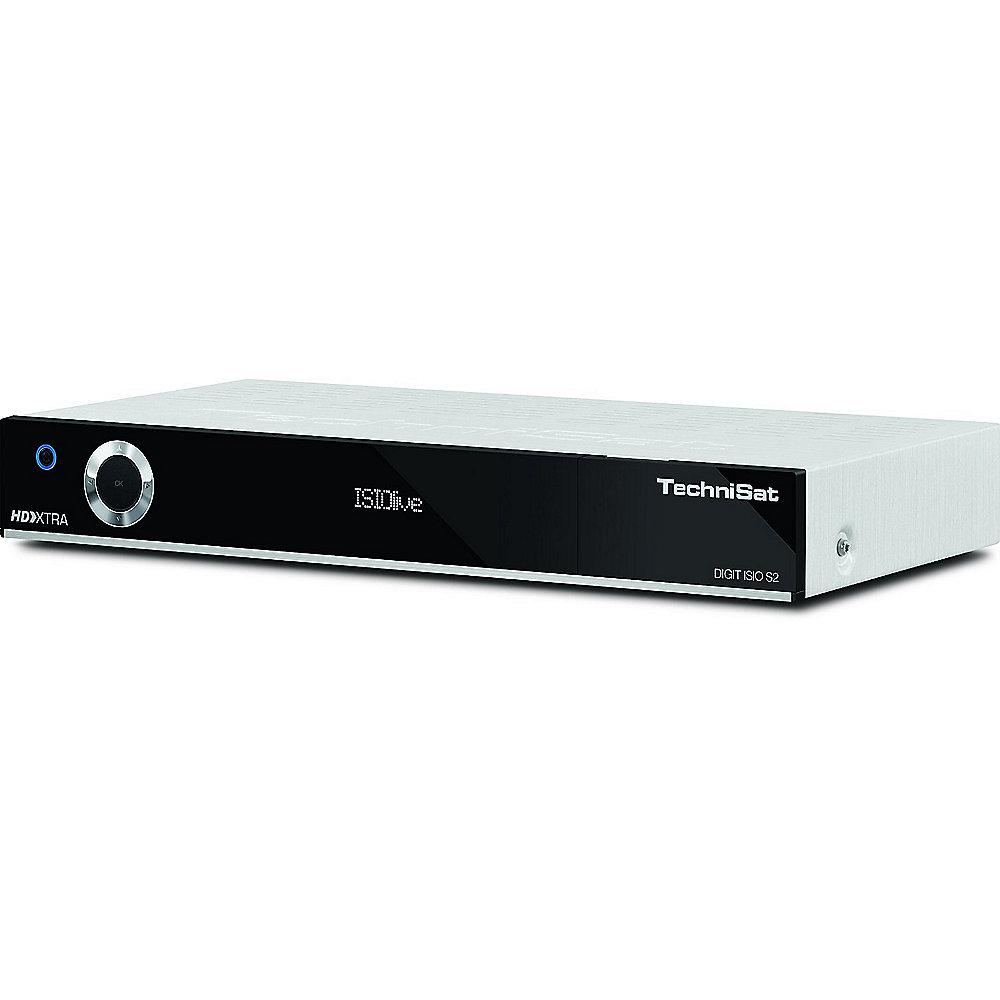 TechniSat Digit ISIO S2 - HDTV Twin-Satellitenreceiver Silber