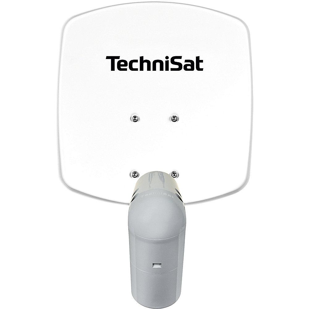 TechniSat SATMAN 33, UNYSAT-Twin-LNB, weiß, DigitalSat-Antenne