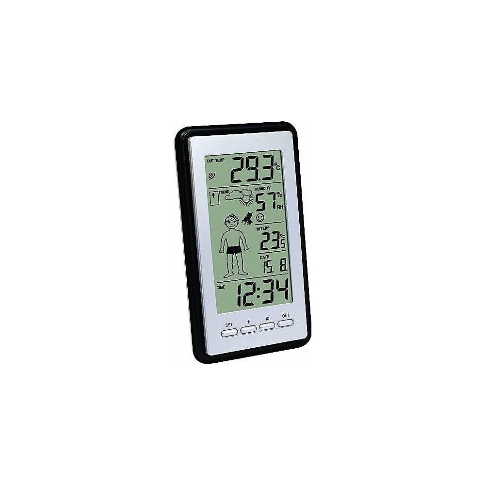 Technoline WS 9632-IT Wetterstation schwarz/silber