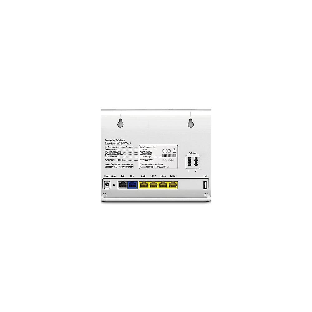 Telekom Speedport W724V Typ A Dualband VDSL2/ADSL2  Gigabit Router (Annex A/B/J)