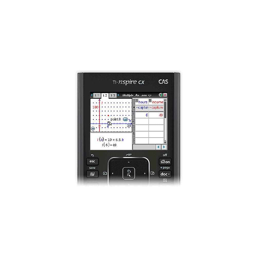 Texas Instruments TI-Nspire CX CAS Grafiktaschenrechner, Texas, Instruments, TI-Nspire, CX, CAS, Grafiktaschenrechner