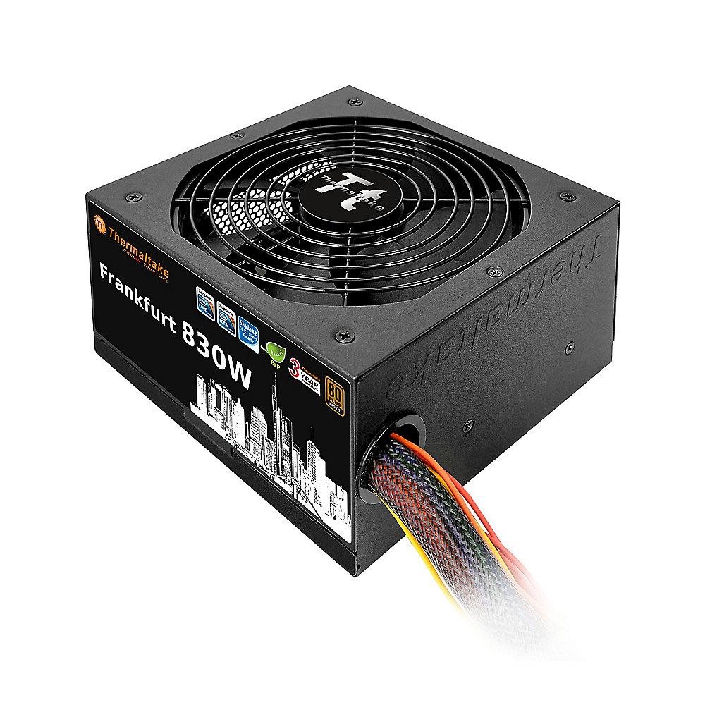 Thermaltake Frankfurt 830W Netzteil 80  Bronze (140mm Lüfter)