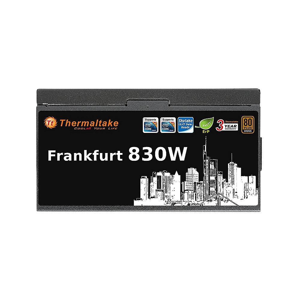 Thermaltake Frankfurt 830W Netzteil 80  Bronze (140mm Lüfter)