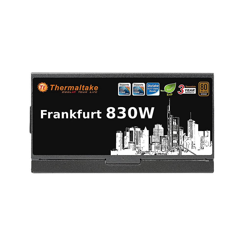 Thermaltake Frankfurt 830W Netzteil 80  Bronze (140mm Lüfter)