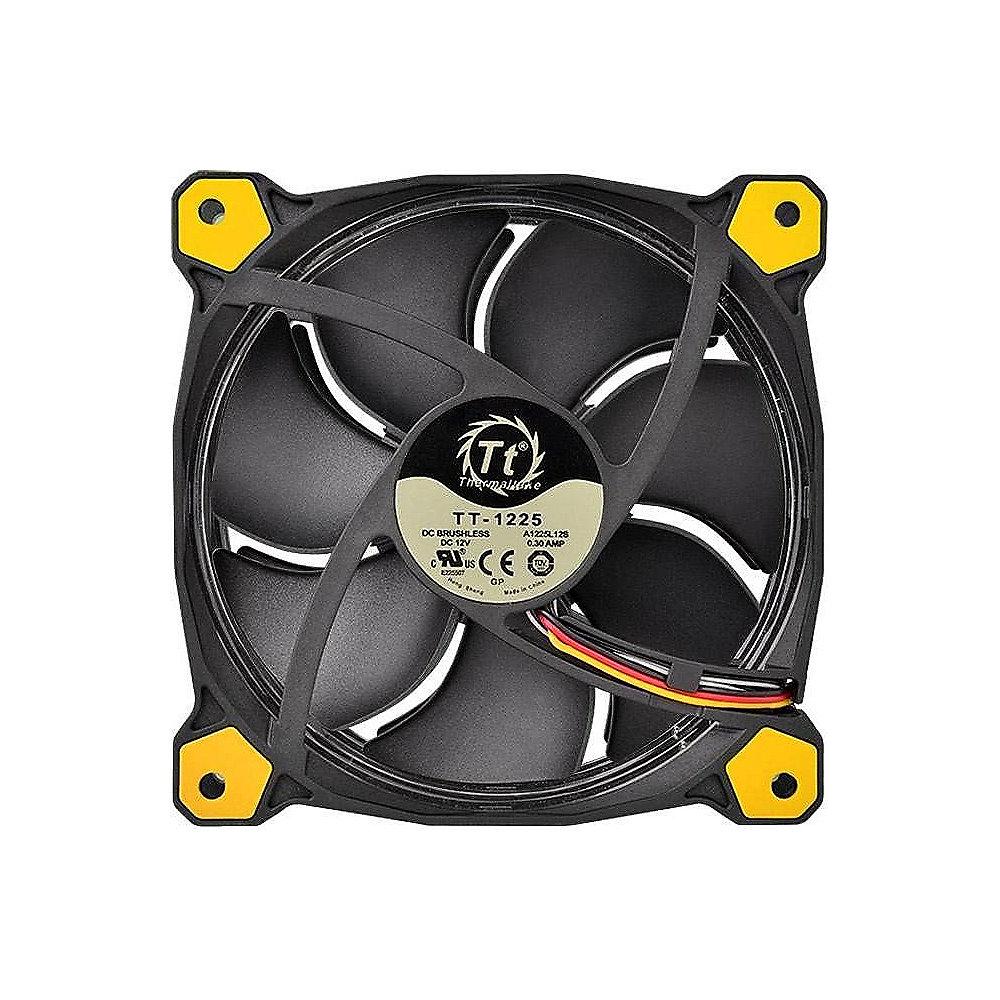 Thermaltake Riing 14 LED gelb Gehäuselüfter 140x140x25mm 1000/1400upm