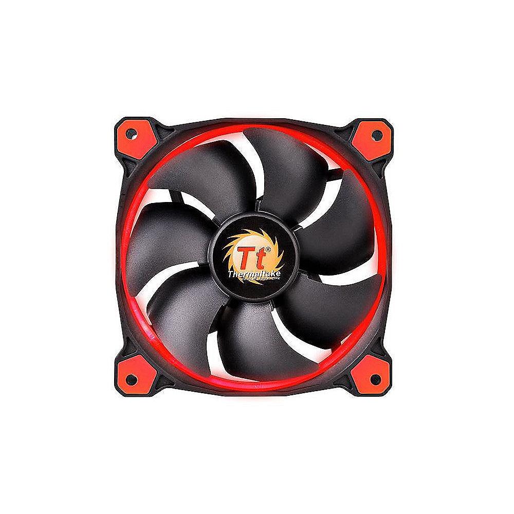 Thermaltake Riing 14 LED rot Gehäuselüfter 140x140x25mm 1000/1400upm