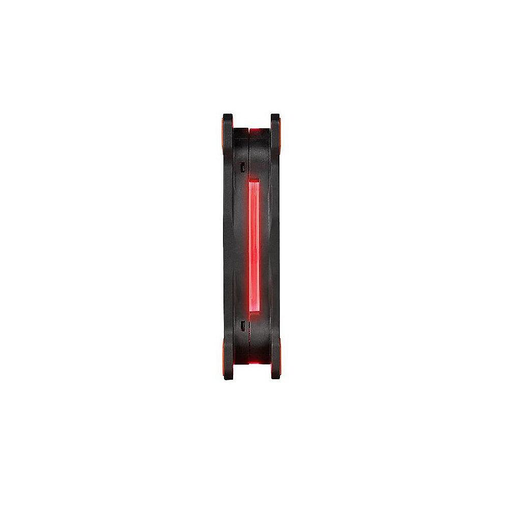 Thermaltake Riing 14 LED rot Gehäuselüfter 140x140x25mm 1000/1400upm, Thermaltake, Riing, 14, LED, rot, Gehäuselüfter, 140x140x25mm, 1000/1400upm