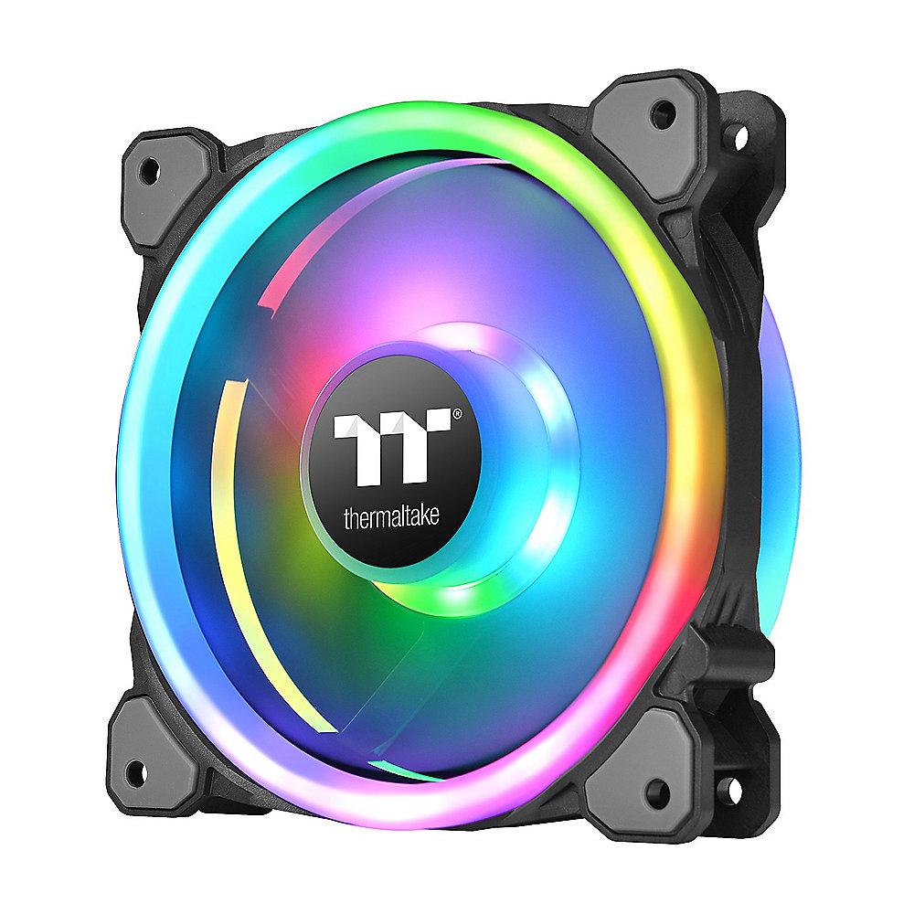 Thermaltake Riing Trio 12 RGB 3er Set Gehäuselüfter 120mm 500/1500upm, Thermaltake, Riing, Trio, 12, RGB, 3er, Set, Gehäuselüfter, 120mm, 500/1500upm