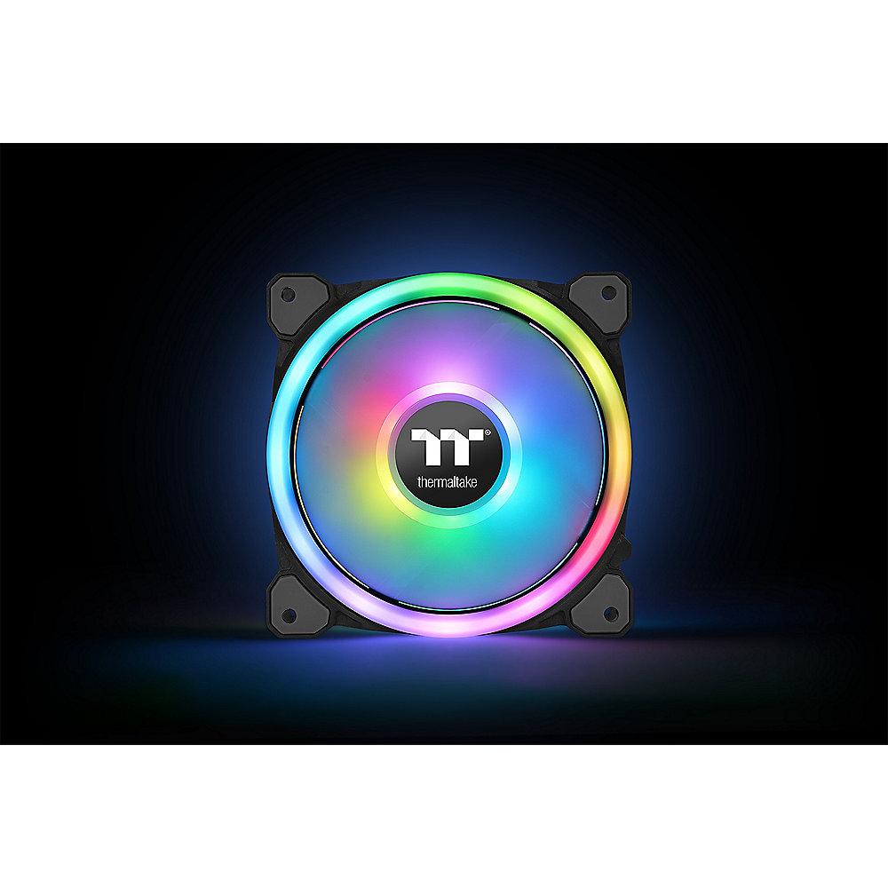 Thermaltake Riing Trio 12 RGB 3er Set Gehäuselüfter 120mm 500/1500upm, Thermaltake, Riing, Trio, 12, RGB, 3er, Set, Gehäuselüfter, 120mm, 500/1500upm