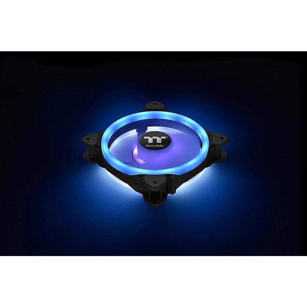 Thermaltake Riing Trio 12 RGB 3er Set Gehäuselüfter 120mm 500/1500upm, Thermaltake, Riing, Trio, 12, RGB, 3er, Set, Gehäuselüfter, 120mm, 500/1500upm