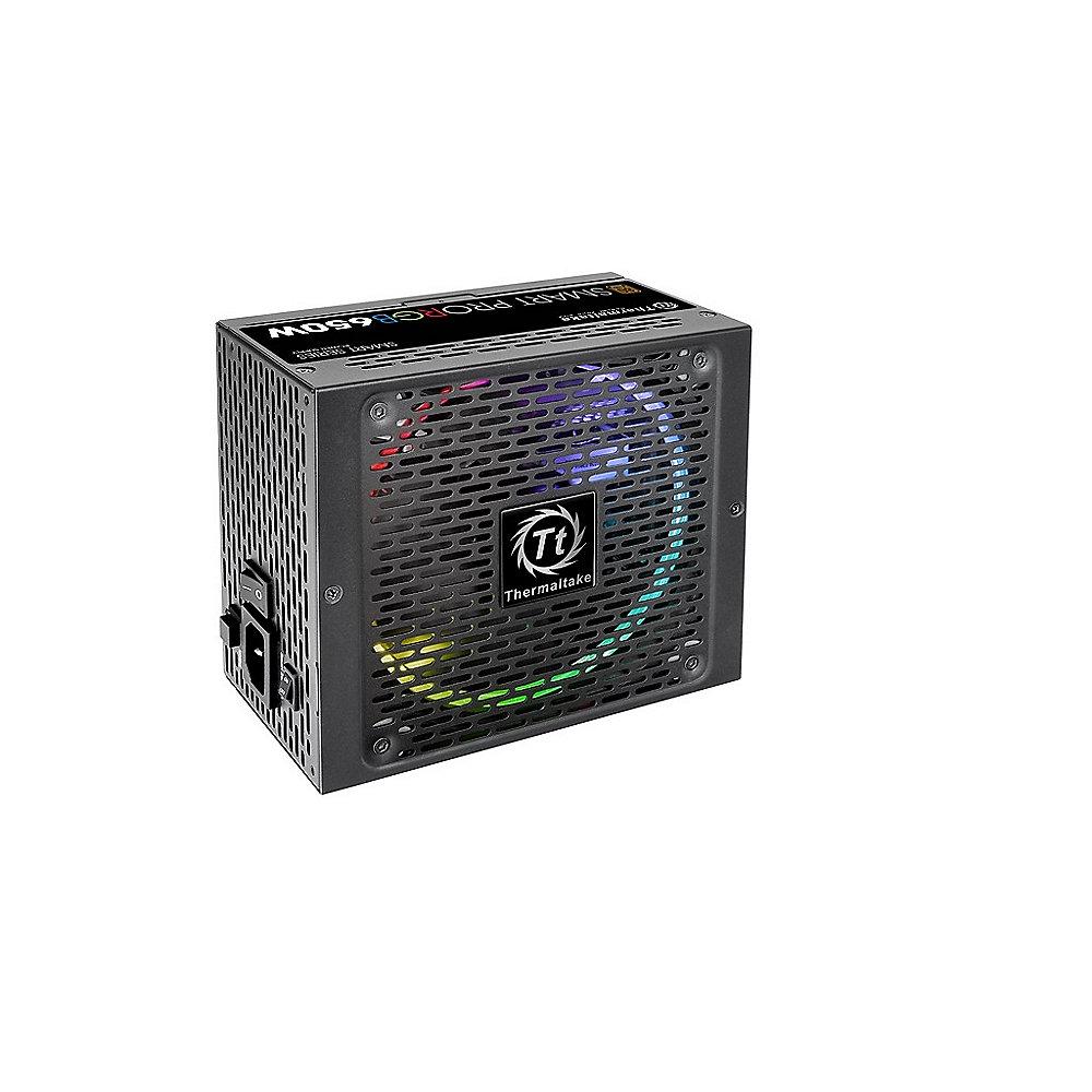 Thermaltake Smart Pro RGB 650W Netzteil 80  Bronze (140mm Lüfter)