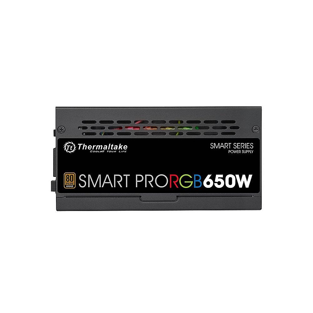 Thermaltake Smart Pro RGB 650W Netzteil 80  Bronze (140mm Lüfter)