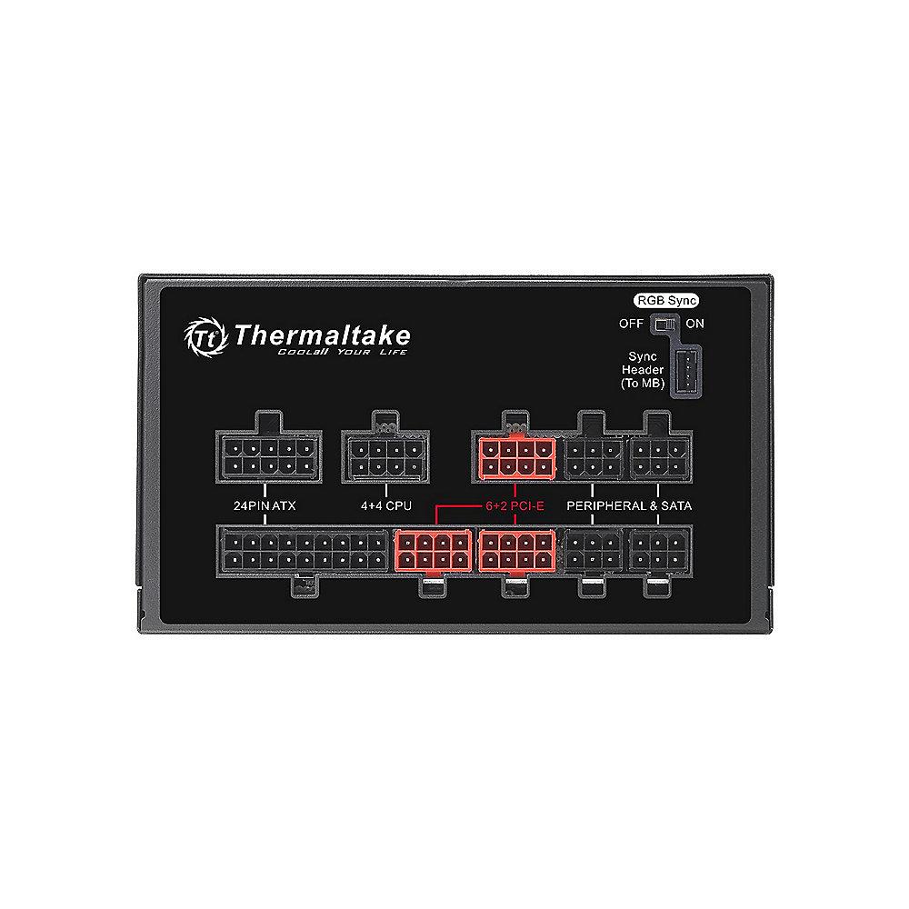 Thermaltake ToughPower Grand RGB Sync Ed. 850W Netzteil 80  Gold (140mm Lüfter)