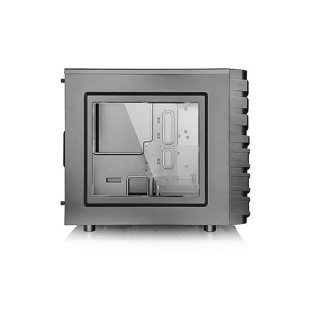 Thermaltake Versa H13 Mini Tower mATX Gehäuse schwarz, mit Seitenfenster