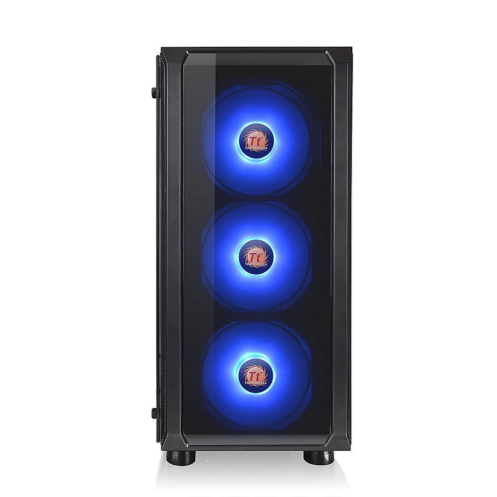 Thermaltake Versa J23 TG RGB Midi-Tower ATX Gehäuse Sichtfenster ohne Netzteil