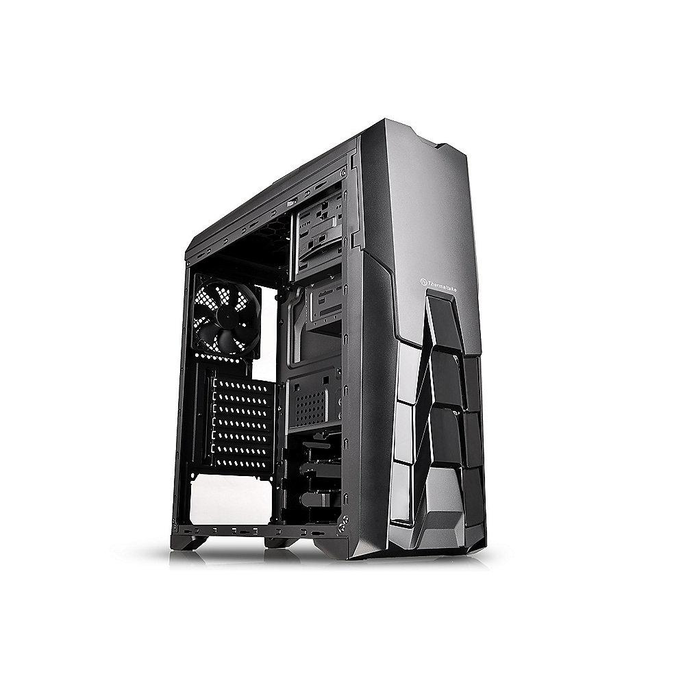 Thermaltake Versa N25 Midi-Tower ATX Gehäuse schwarz, mit Sichtfenster